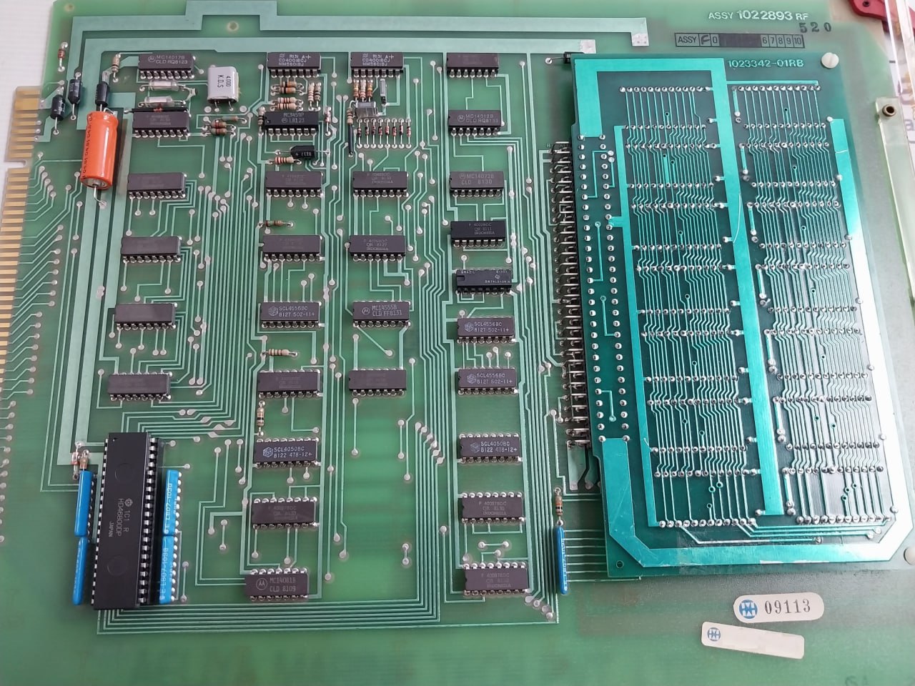 Mitel 9110-003 Prom/Cpu Card Assy 1022893 Rf Rev F6