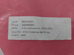 Mitel 9110-110-000-na 8 Station Line Circuit Extension Card