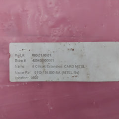 Mitel 9110-110-000-na Circuit Extension Pcb Card 1026743-rc Rlyjc0023