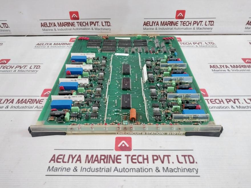 Mitel 9110-110 8-station Line Circuit Board M-130 Asdfg1606 94V-0