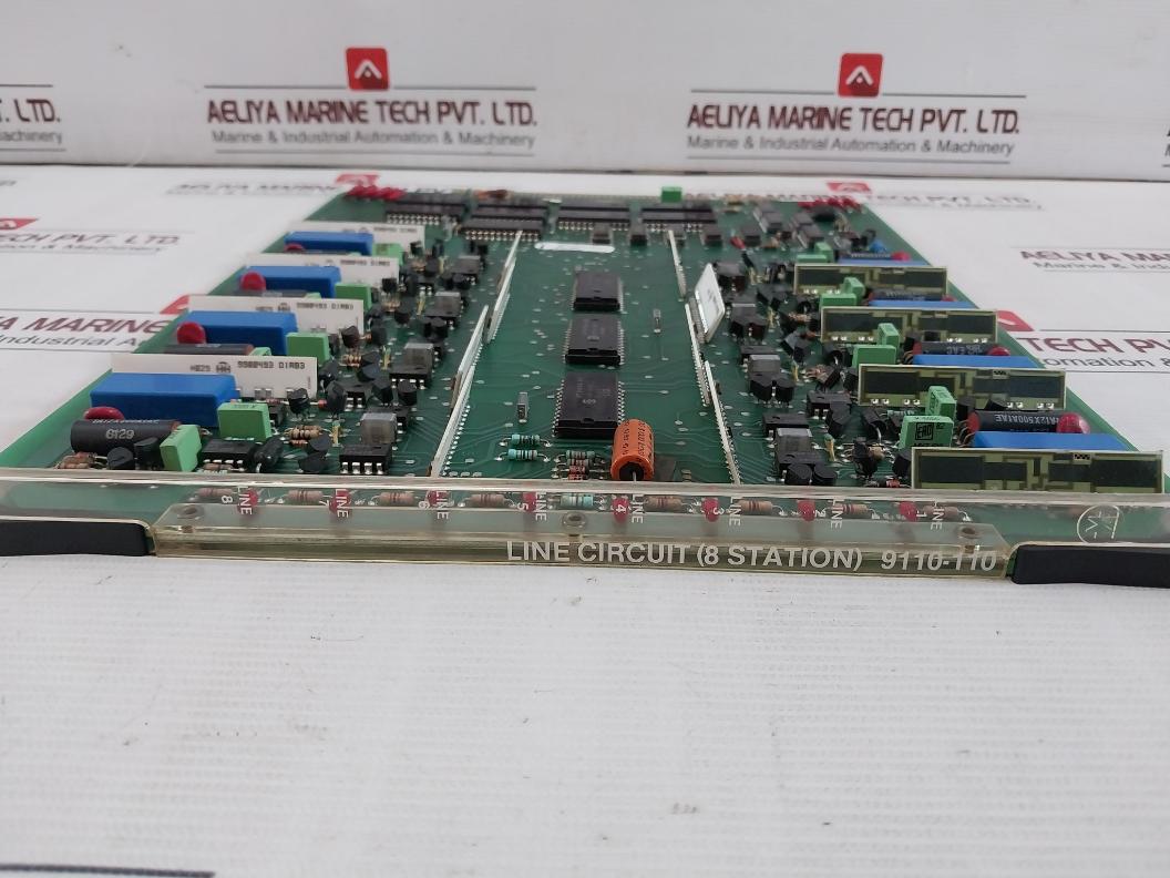 Mitel 9110-110 8-station Line Circuit Board M-130 Asdfg1606 94V-0