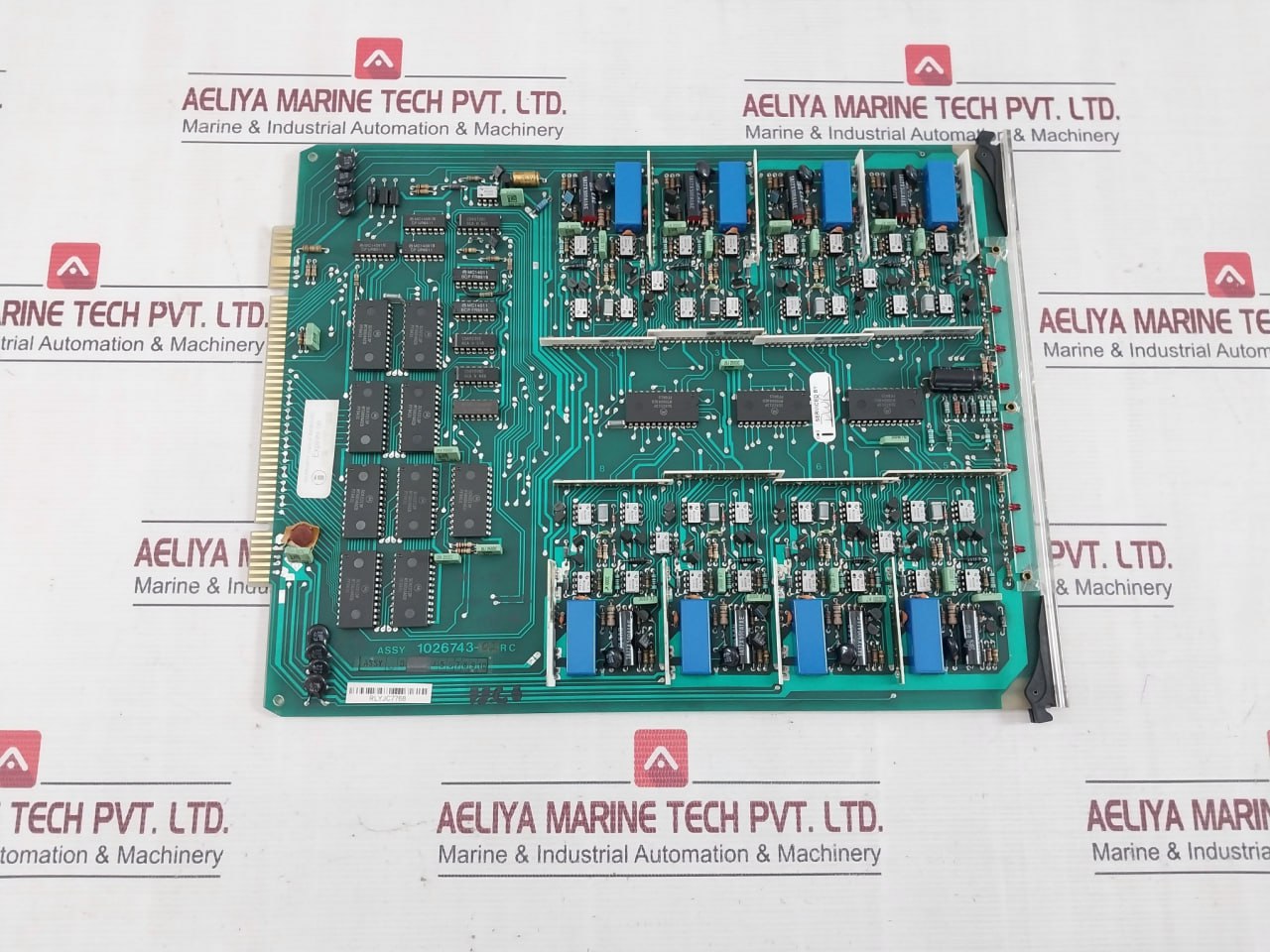 Mitel 9110-110 8-station Line Circuit Pc Board V-0 Rlyjc7768