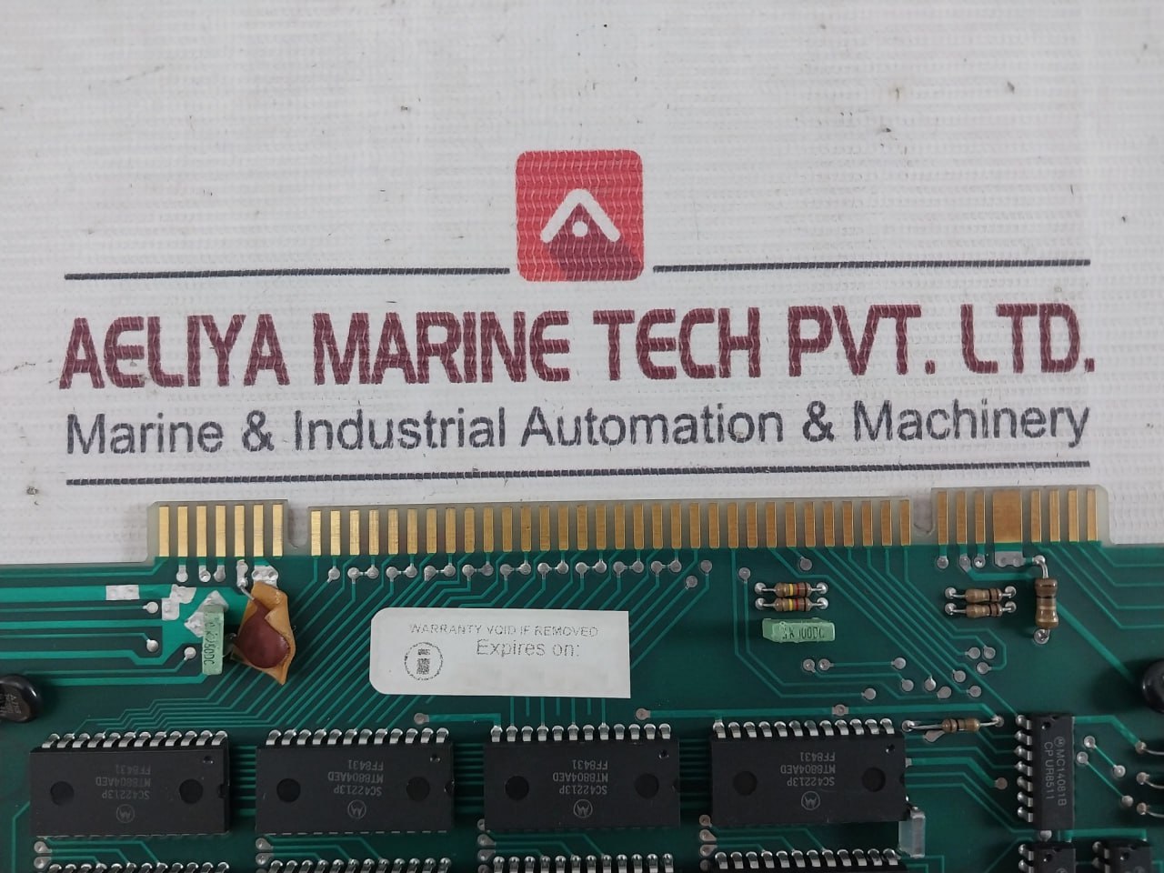 Mitel 9110-110 8-station Line Circuit Pc Board V-0 Rlyjc7768