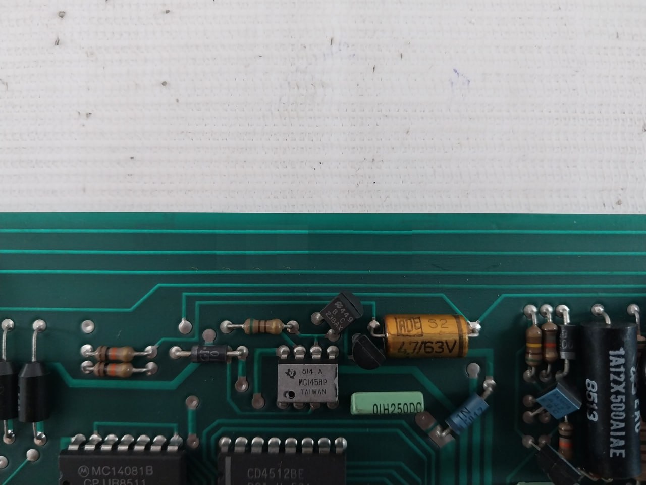 Mitel 9110-110 8-station Line Circuit Pc Board V-0 Rlyjc7768