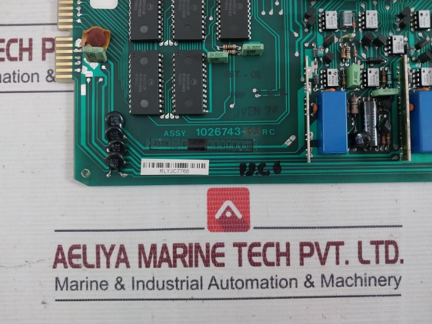 Mitel 9110-110 8-station Line Circuit Pc Board V-0 Rlyjc7768