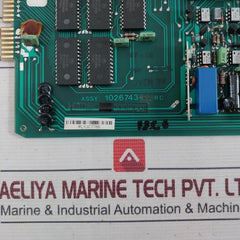 Mitel 9110-110 8-station Line Circuit Pc Board V-0 Rlyjc7768