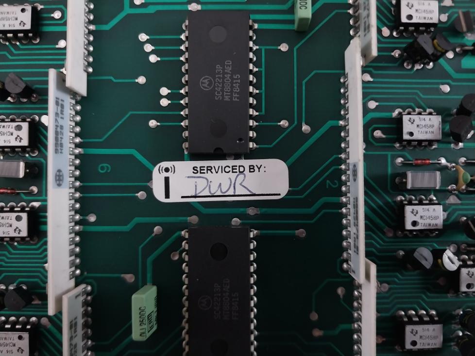 Mitel 9110-110 8-station Line Circuit Pc Board V-0 Rlyjc7768