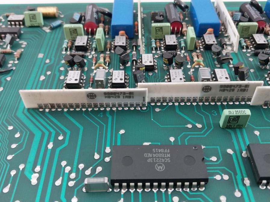 Mitel 9110-110 8-station Line Circuit Pc Board V-0 Rlyjc7768