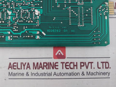 Mitel 9110-110 8-station Line Circuit Pc Board V-0 Rlyjc7768