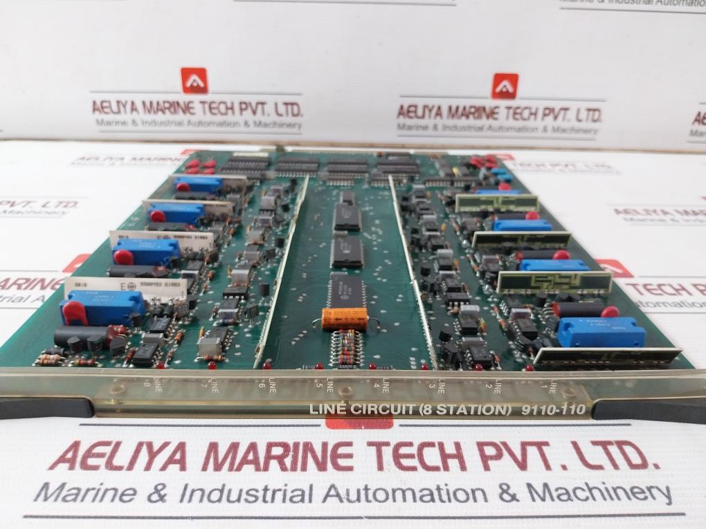Mitel 9110-110 Line Circuit (8 Station) 1034202-01 R2