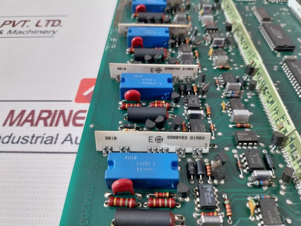 Mitel 9110-110 Line Circuit (8 Station) 1034202-01 R2