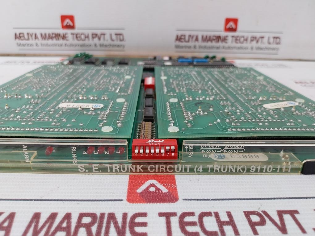 Mitel 9110-111 S.E. Pcb Trunk Circuit (4 Trunk) 1027322-01 Rg