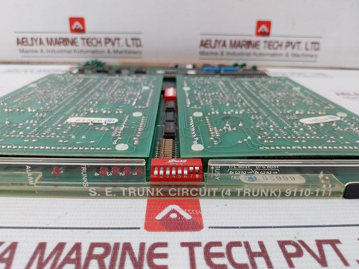Mitel 9110-111 S.E. Pcb Trunk Circuit (4 Trunk) 1027322-01 Rg