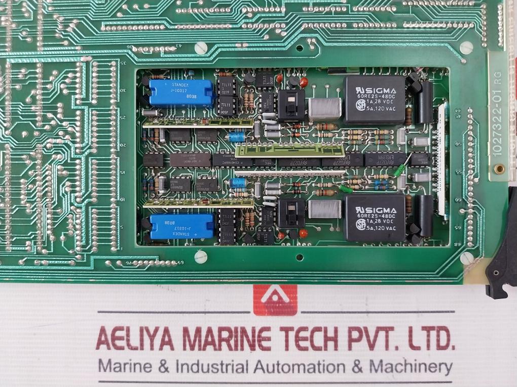 Mitel 9110-111 S.E. Pcb Trunk Circuit (4 Trunk) 1027322-01 Rg