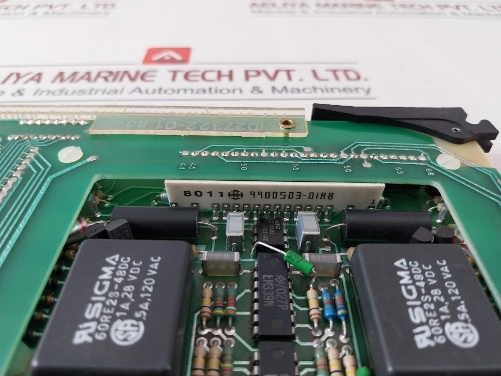 Mitel 9110-111 S.E. Pcb Trunk Circuit (4 Trunk) 1027322-01 Rg