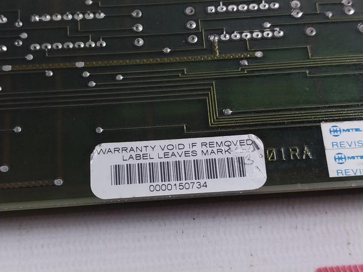 Mitel 9110-203-217 Integrated Processor Control Pcb Card Rev.14 Hr40 Aa86942