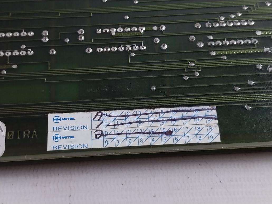 Mitel 9110-203-217 Integrated Processor Control Pcb Card Rev.14 Hr40 Aa86942
