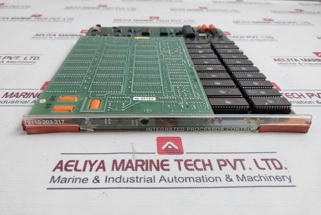 Mitel 9110-203-217 Integrated Processor Control Pcb Card Rev.14 Hr40 Aa86942