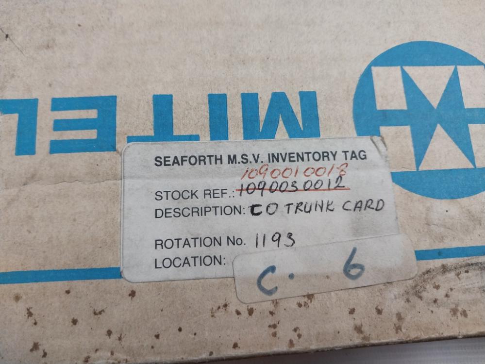 Mitel 9110-311-000 Printed Circuit Board Rev G12 1910-098-012-na