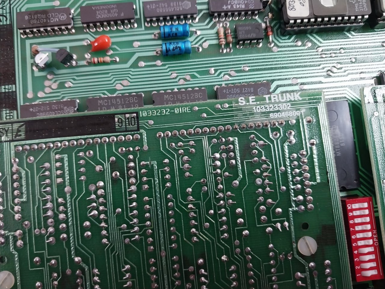 Mitel 9110-311-000 Printed Circuit Board Rev G12 1910-098-012-na