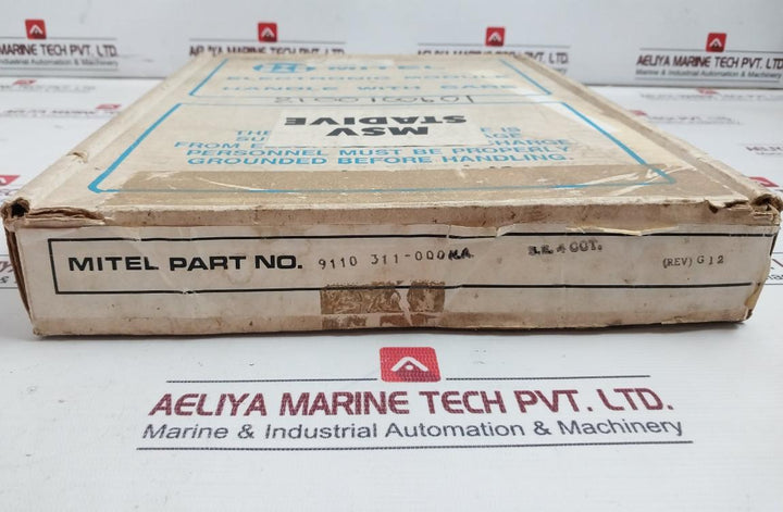 Mitel 9110-311-000 Printed Circuit Board Rev G12 1910-098-012-na