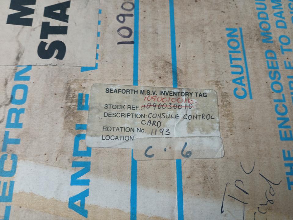 Mitel 9110-313-000 Consule Control Card Rev G10