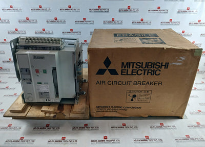 Mitsubishi-4-Pole-Air-Circuit-Breaker-50-60hz-1000a-Ae1000-Sw-1