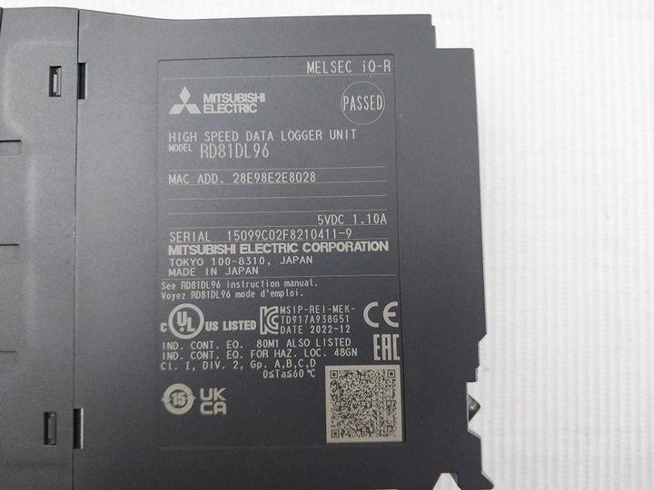 Mitsubishi-5-Vdc-1-10A-High-Data-Logger-Unit-Module-Rd81Dl96-208726-8