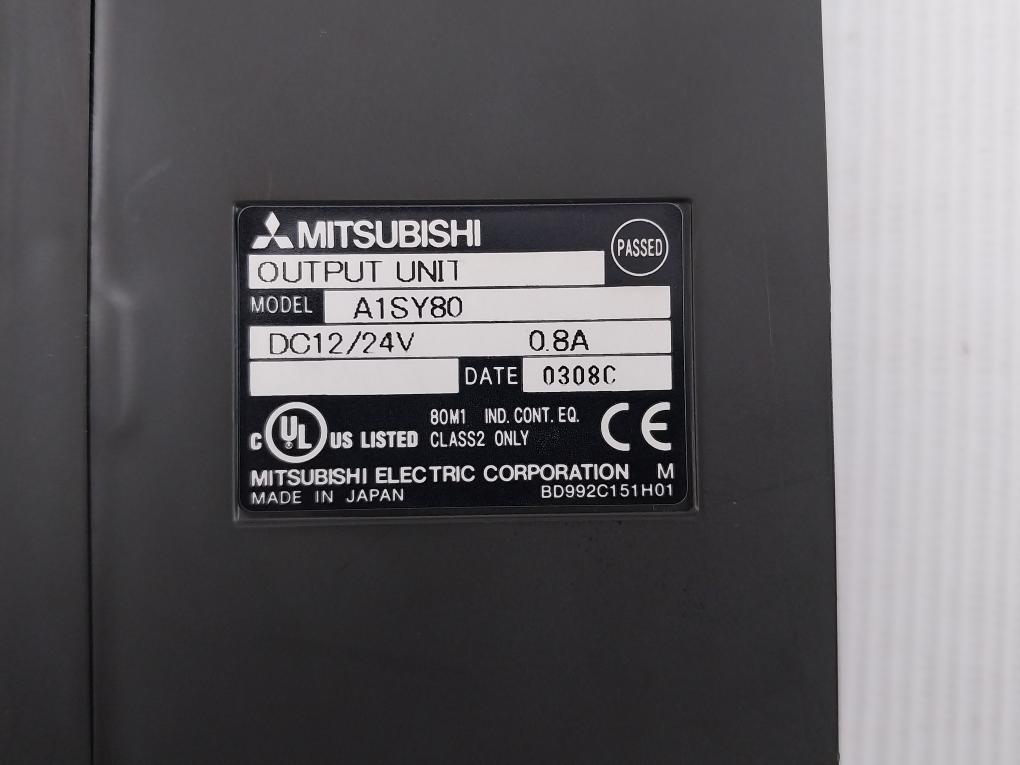 Mitsubishi-Electric-12-24-Vdc-0-8A-Transistor-Output-Module-A1Sy80-208876-9