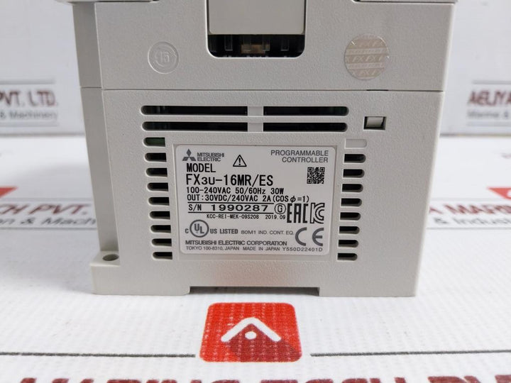Mitsubishi-Electric-Programmable-Controller-100-240vac-50-60hz-Fx3u-16mr-Es-11