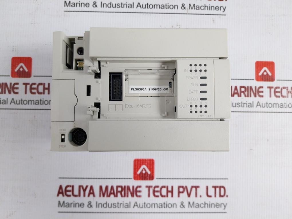 Mitsubishi-Electric-Programmable-Controller-100-240vac-50-60hz-Fx3u-16mr-Es-8