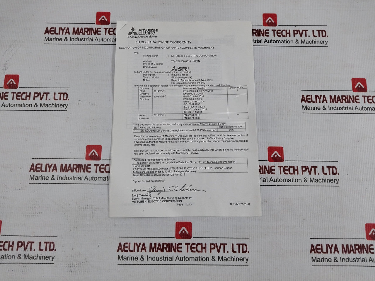 Mitsubishi-Electric-Robot-Iq-Platform-Fr-Series-Controller-Ac200-230v-Cr800-02vd-29