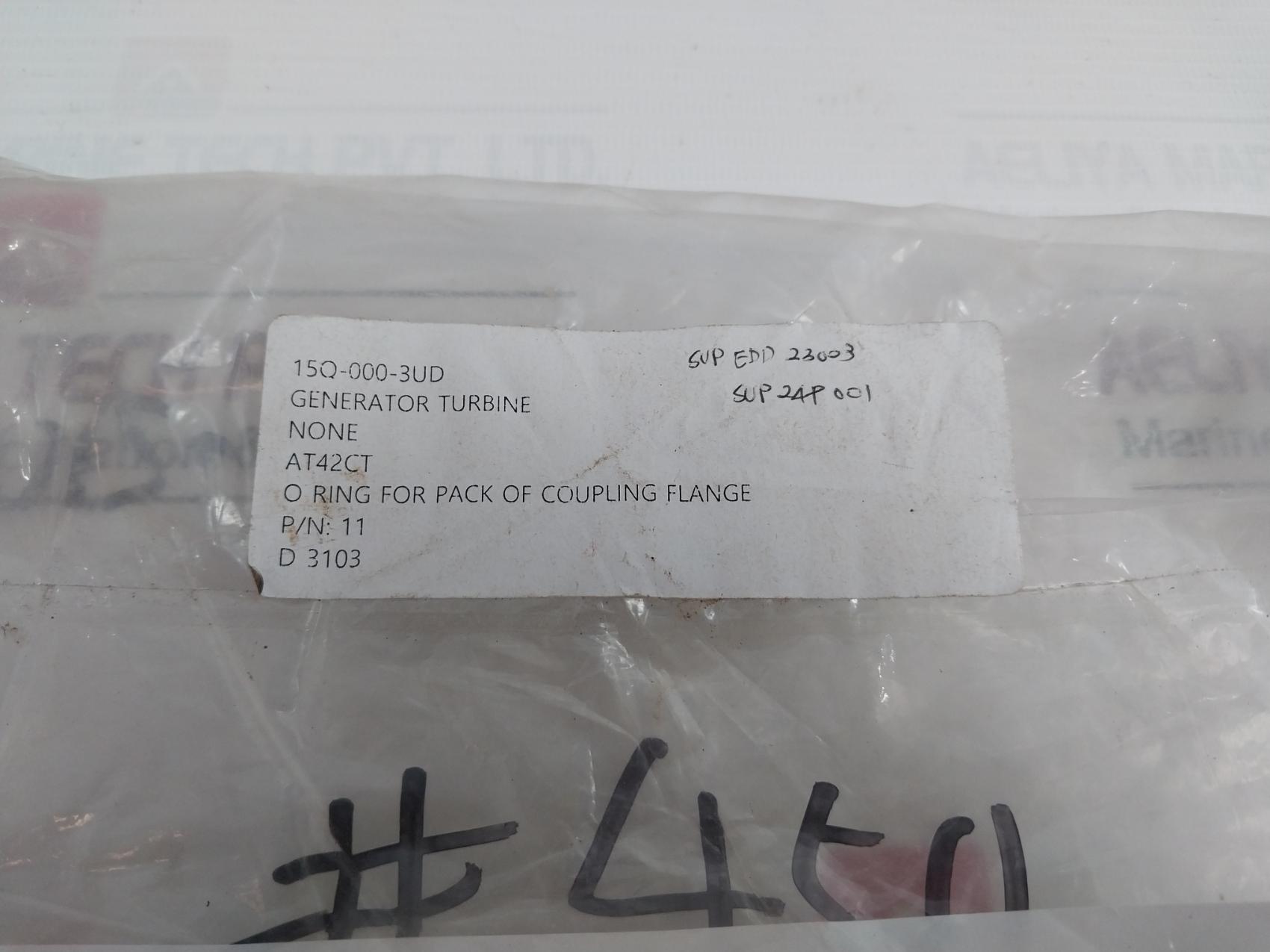 Mitsubishi 11 O-ring For Gear Coupling Flange