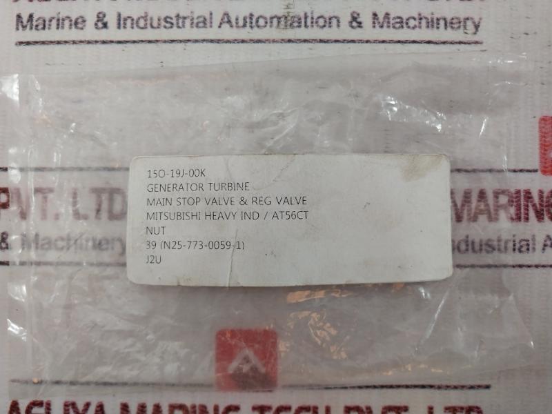 Mitsubishi 39 (N25-773-0059-1) Nut For Main Stop Valve