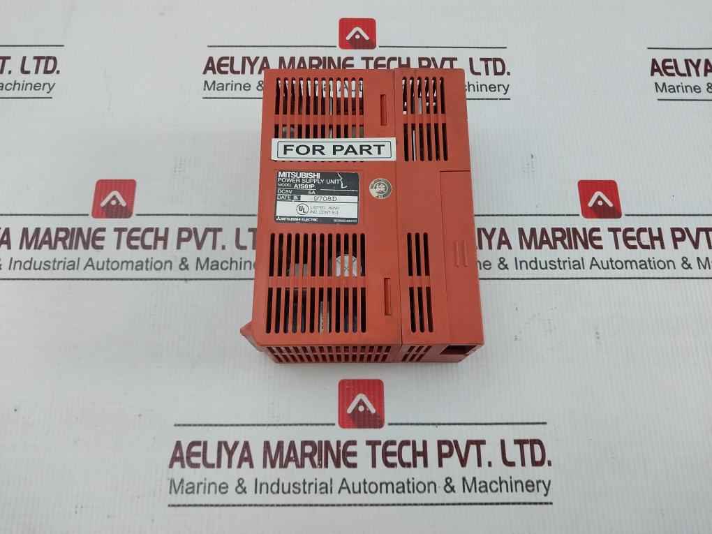 Mitsubishi A1S61P Power Supply Unit 100-240V Ac Input 5V 5A Output(Not Working)