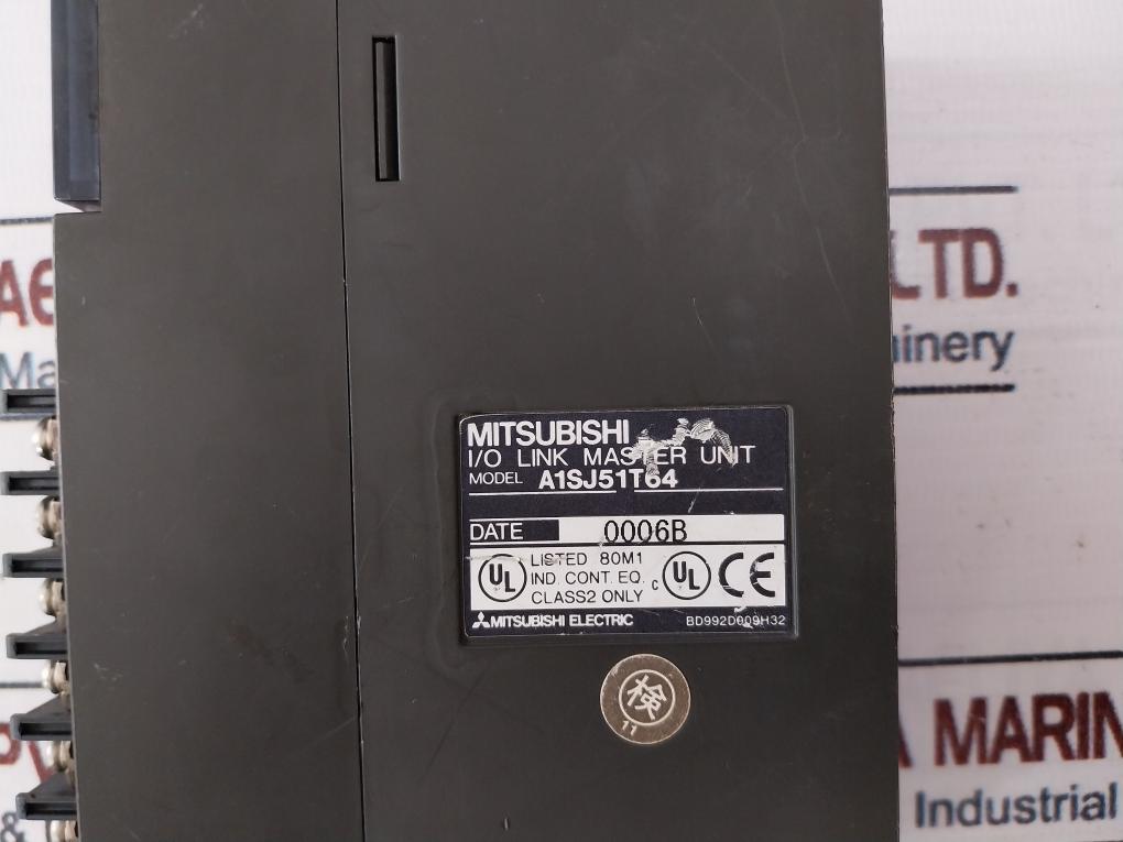 Mitsubishi A1Sj51T64 I/O Link Master Unit 24V