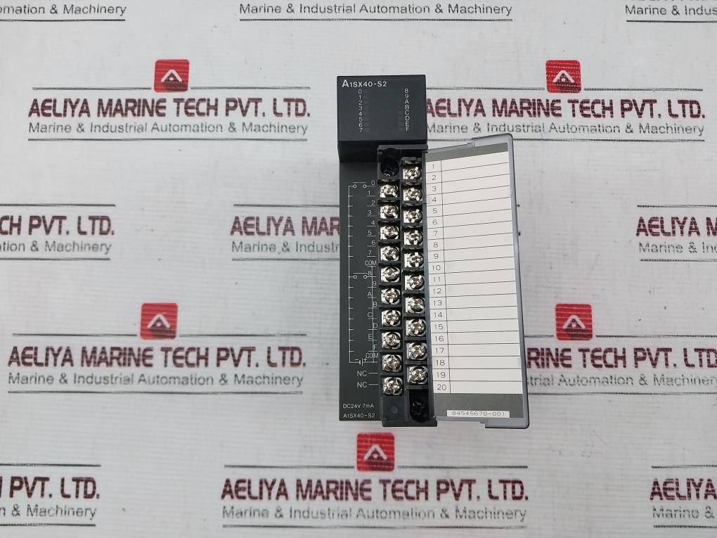 Mitsubishi A1Sx40-s2 Input Module 84545670-001