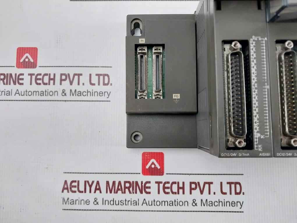 Mitsubishi A1Sx81 Digital I/O Base Rack Module A1Sy81 A1S58B-s1 Mec-40V-0