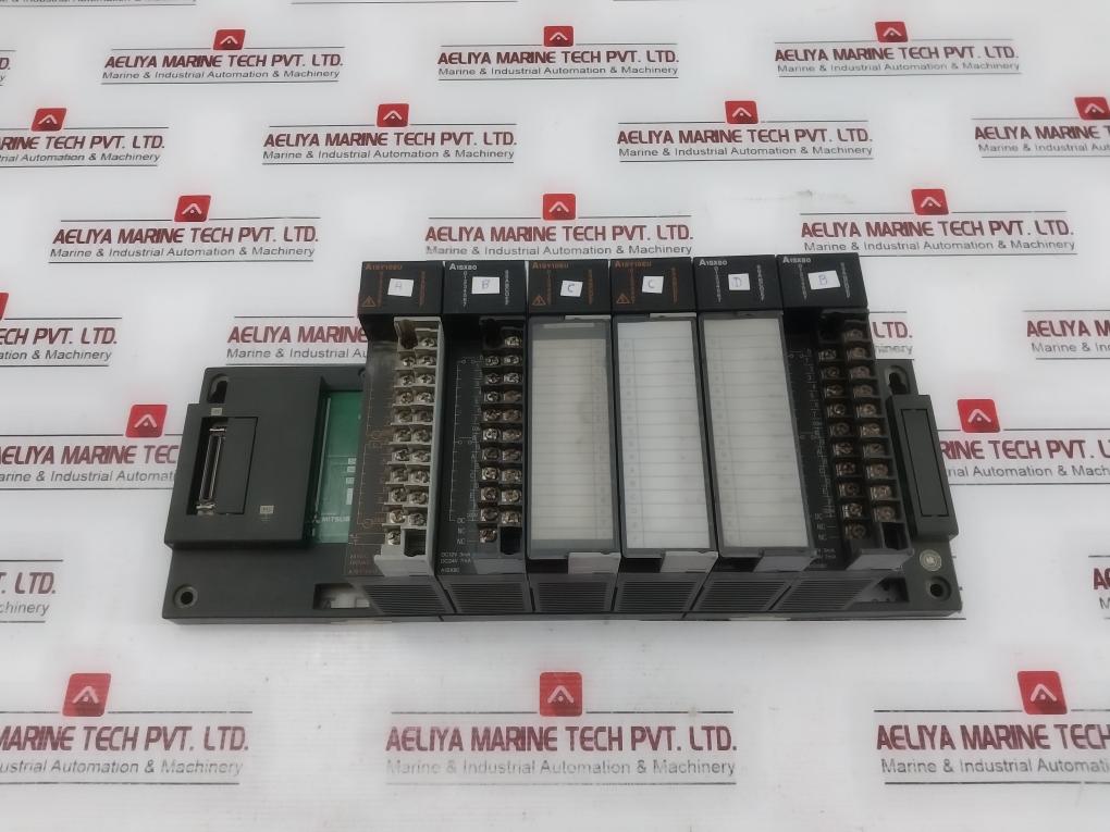Mitsubishi A1Sy10Eu,A1Sx80 I/O Unit With A1S58B-s1 Base Unit