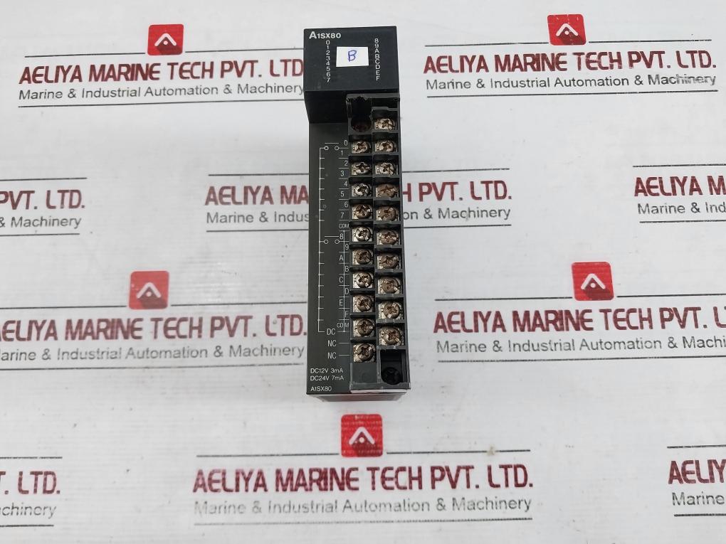 Mitsubishi A1Sy10Eu,A1Sx80 I/O Unit With A1S58B-s1 Base Unit