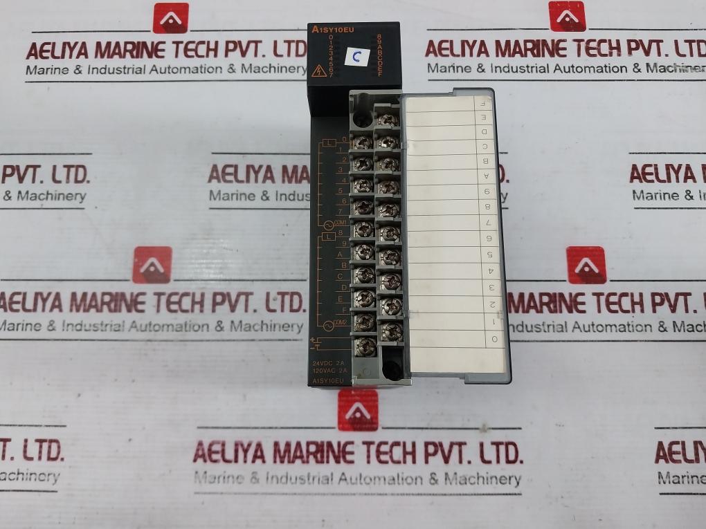 Mitsubishi A1Sy10Eu,A1Sx80 I/O Unit With A1S58B-s1 Base Unit