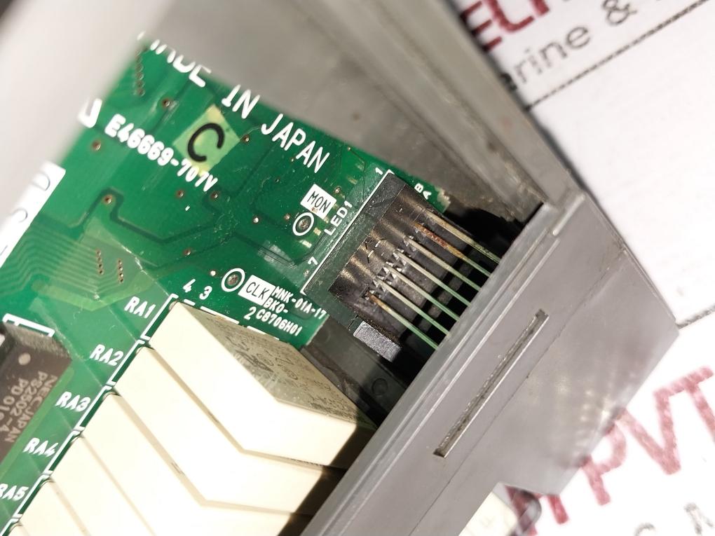 Mitsubishi A1Sy10Eu,A1Sx80 I/O Unit With A1S58B-s1 Base Unit