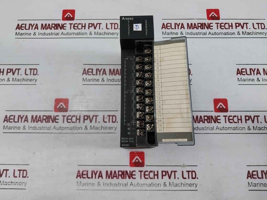 Mitsubishi A1Sy10Eu,A1Sx80 I/O Unit With A1S58B-s1 Base Unit