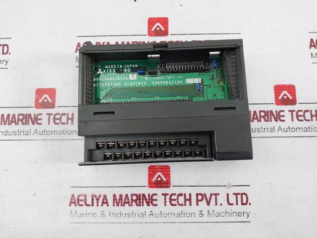 Mitsubishi A1Sy10Eu,A1Sx80 I/O Unit With A1S58B-s1 Base Unit