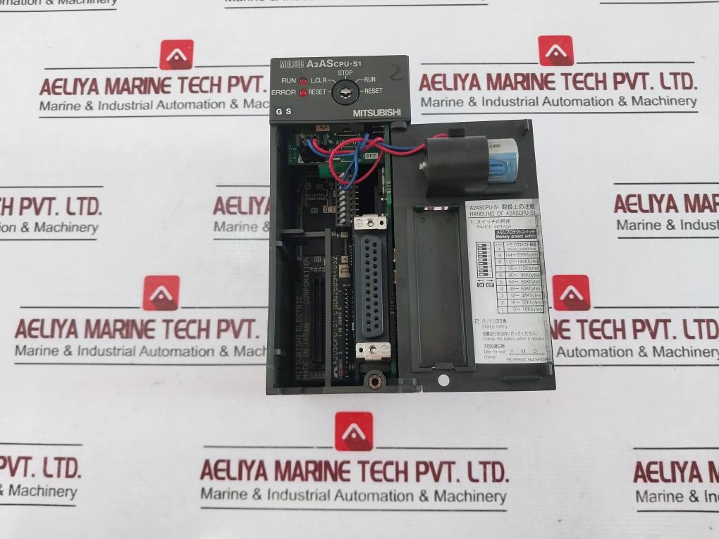 Mitsubishi A1s63p,a2ascpu-s1,a1sj71c24-r4,a1sx81 Module Rack