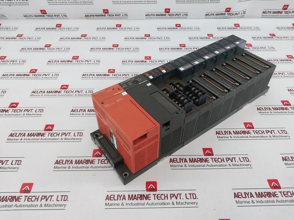 Mitsubishi A1s63p,a2ascpu-s1,a1sj71c24-r4,a1sx81 Module Rack