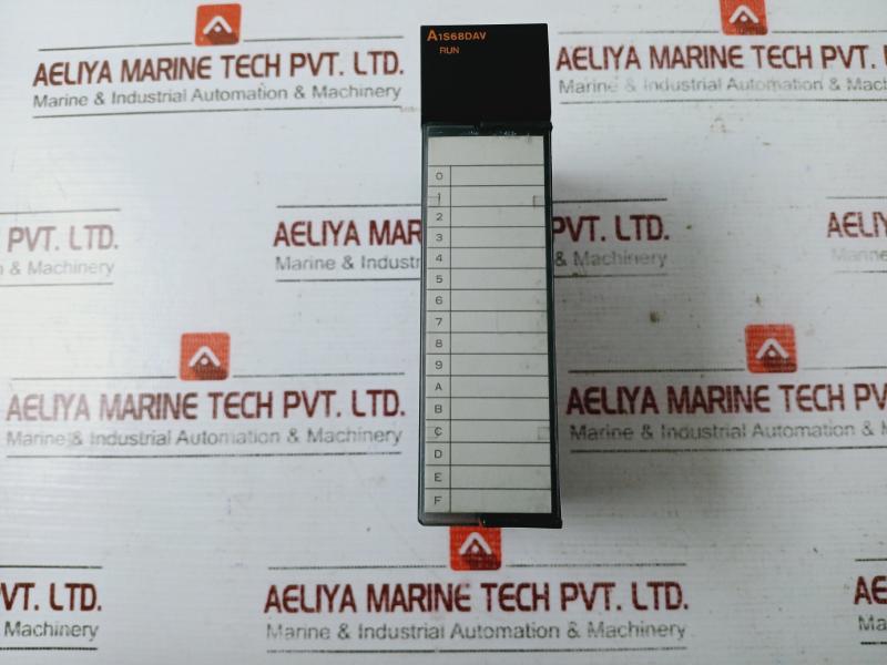 Mitsubishi A1s68dav D/a Digital-analog Converter Unit