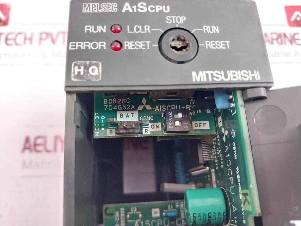 Mitsubishi A1scpu Cpu Unit Plc Module Max 8k Step