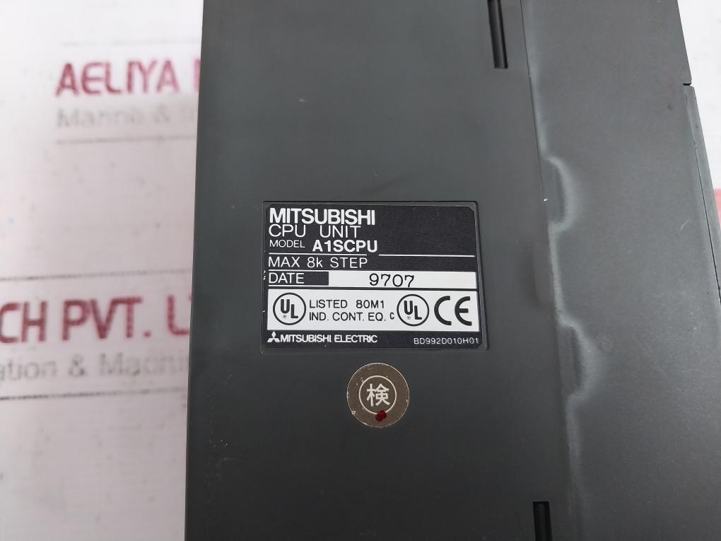 Mitsubishi A1scpu Cpu Unit Plc Module Max 8k Step