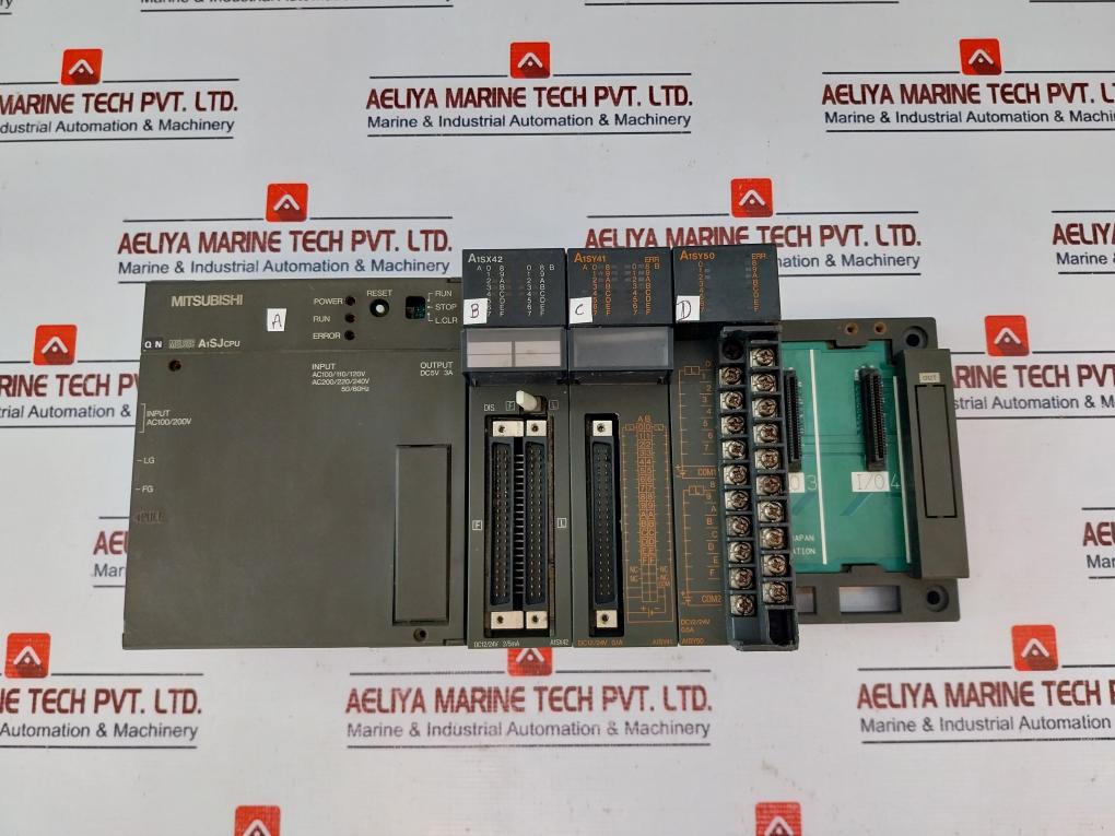 Mitsubishi A1sjcpu-a Melsec Cpu Processor Unit Controller